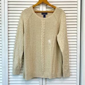 NWT Karen Scott sweater - Pullover - Size L